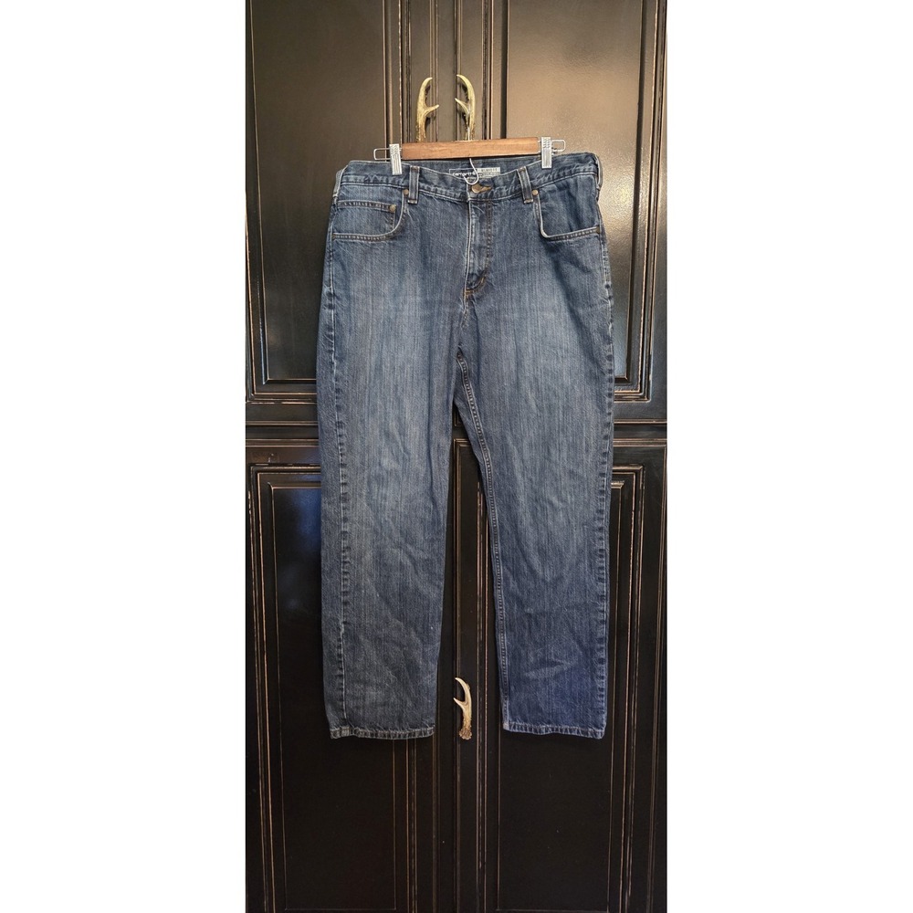 Carhartt 36x32 Relaxed Fit Jeans, Casual, Work, Ranch